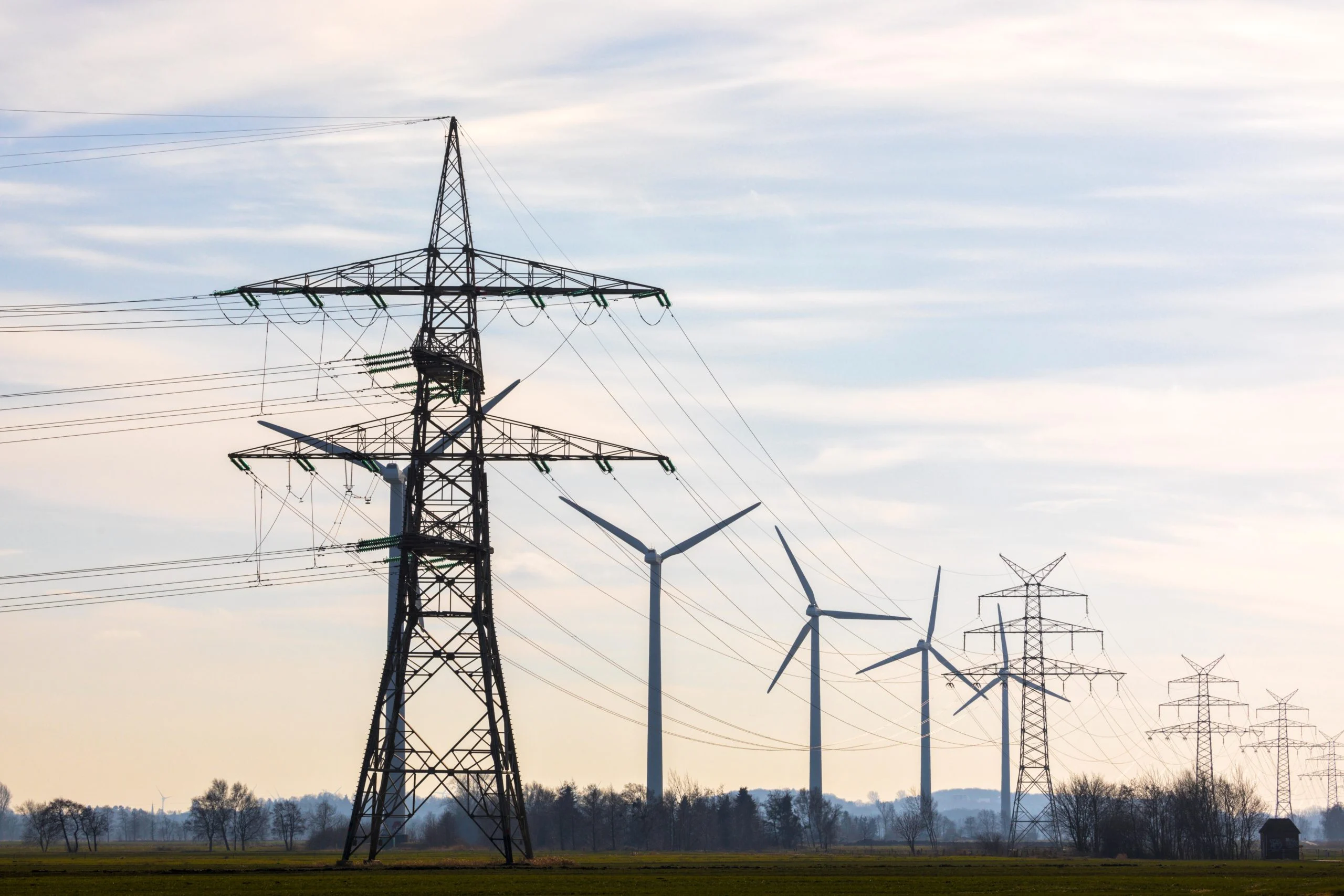 Energy transmission infrastructure illustrating Morocco's imported energy exposure and inflation risk