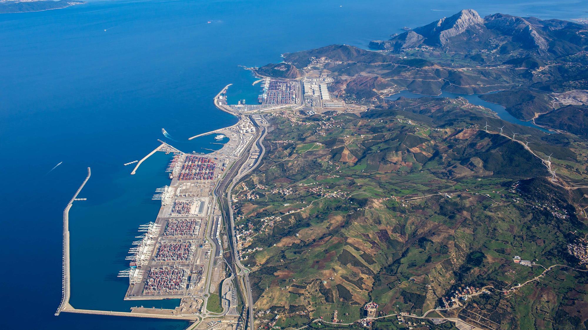 Tanger Med Onshore Power Supply infrastructure reducing vessel emissions